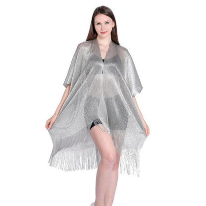 Sparkling Tassel Shawl