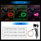 USB Connected Luxury Car Strip Lights