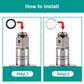 1/2\" Retaining Ring Clip with O-Ring