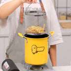 🔥Free Shipping🔥 Multi-Functional Household Fryer With Lid