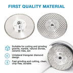 M14 Flange Electroplated Diamond Double-sided Star Material Cutting Disc