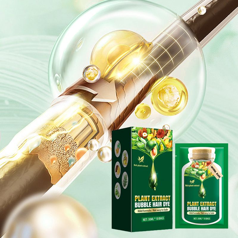 🎉Autumn Hot Sale🎉Plant Extract Hair Care Bubble Dye Cream