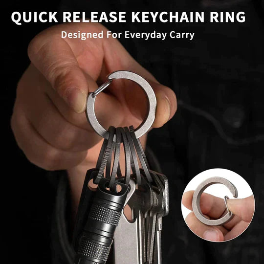 Carabiner Keychain Clip