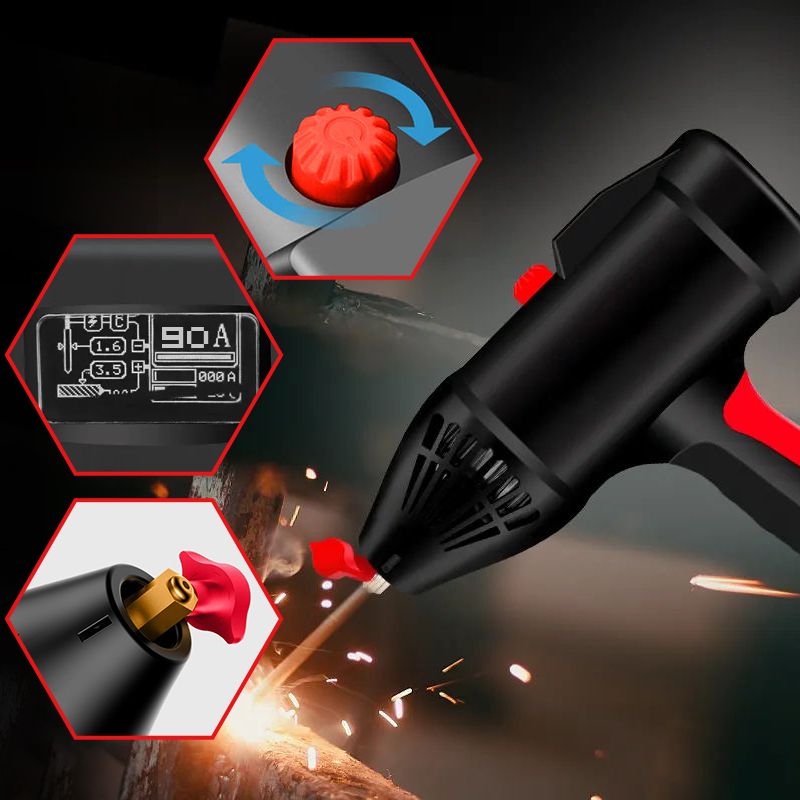 Smart Handheld Welder with Digital Display