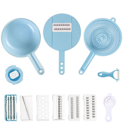 12 Pcs/ Sets Multi-Function Vegetable Slicer (50% OFF)