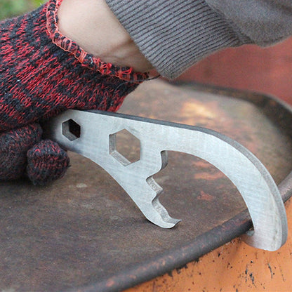 Stainless Steel Multifunctional Cap Opener Wrench