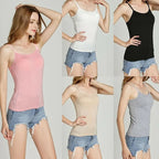 🔥Summer Sale - Stretch Cotton Camisole Built-in Bra