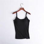 🔥Summer Sale - Stretch Cotton Camisole Built-in Bra