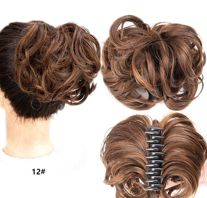 Claw Clip Wig for Natural Hair Bun