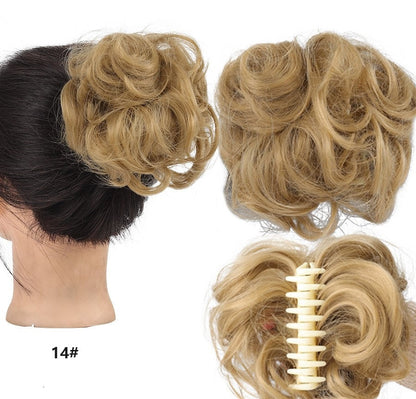Claw Clip Wig for Natural Hair Bun