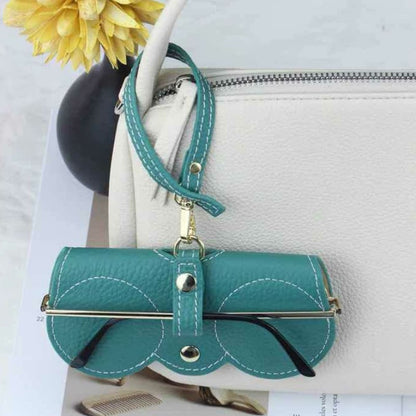 ✨HOT SALE ✨Soft Leather Sunglasses Bag👓️