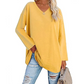 💋Women's Loose Long Sleeve Fashion V-neck Top