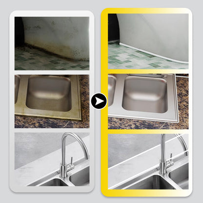✨Buy 2 Get 1 Free✨Multifunctional Waterproof White Caulk with Scraper🛠️🧱