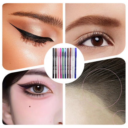 💕10 Colored Eyeliner Gel Pens