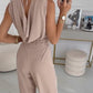 🔥Women's Floral-Embellished Sleeveless Jumpsuit