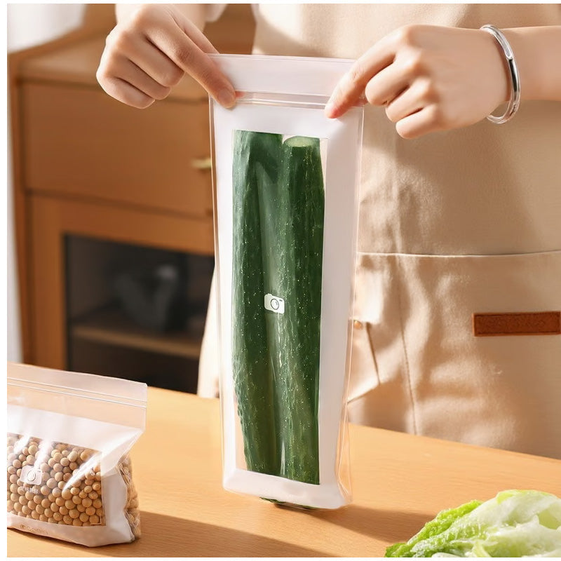 Transparent Food-Grade Reinforced Double-Seal Bags
