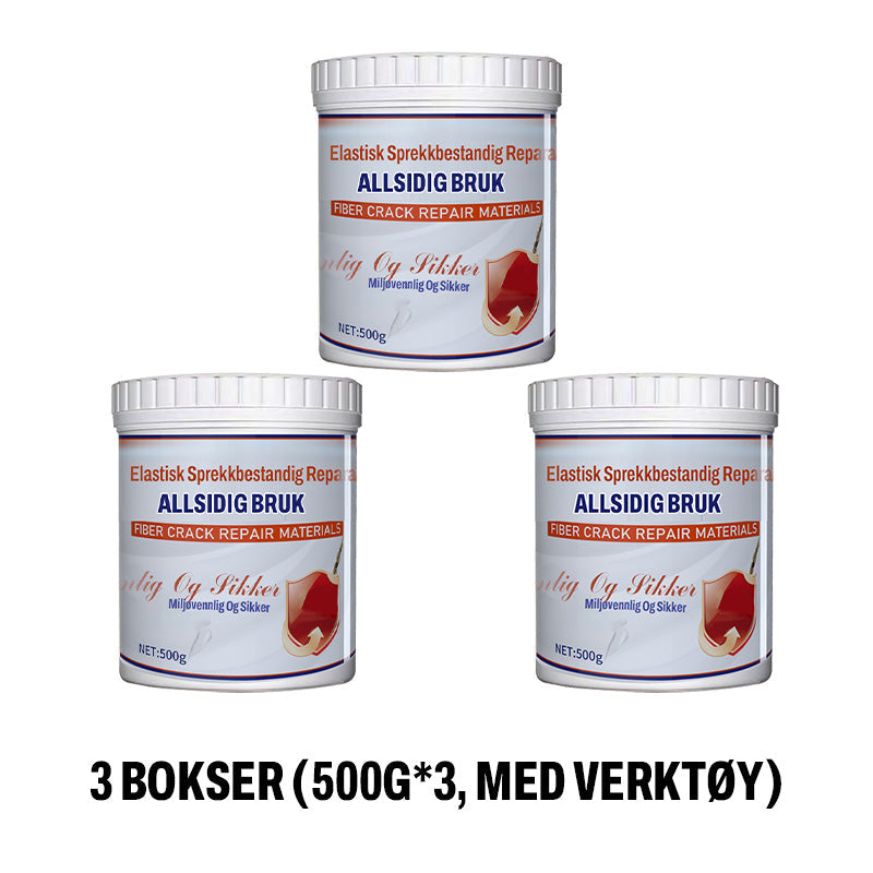 🔧 Elastic Crack Resistant Wall Repair Paste - Flexible & Waterproof Filler for Interior/Exterior Walls with Easy Application 🏠✨