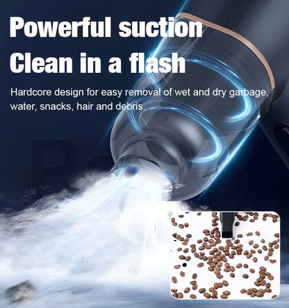🔥Blow, Vacuum and Inflate all-in-one Cordless Vacuum Cleaner for Home and Car