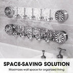 BUY 2 GET 1 FREE! 🛠️ Stylish Wall Hook Organizer – Space Saving, Rust Proof & Easy Install ✨