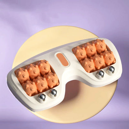 💥🦶✨Portable Dual Massage Roller – Relax and instantly relieve feet😌🌿
