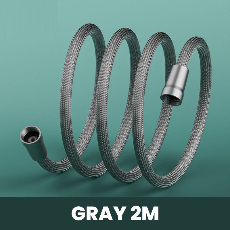 🔥 Upgraded Explosion-proof Braided Shower Hose - Anti-leak🚿