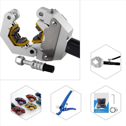 Portable Hydraulic Hose Crimper Kit