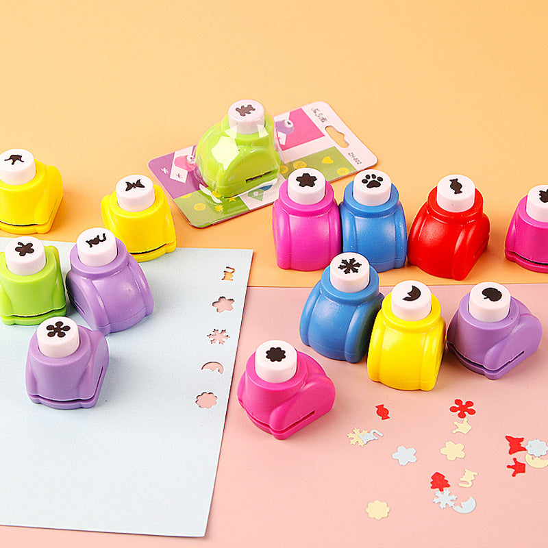 🔥 DIY Paper Punch Set For Children – Create Fun Shapes (stars/hearts/animals) For Crafts and Scrapbooking 🧒✨