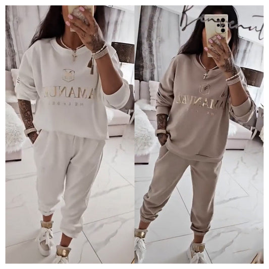 ⏳Time-limited Special⏰Women's Long Sleeve Top & Pants Set