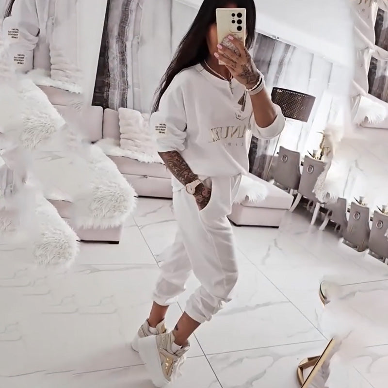 ⏳Time-limited Special⏰Women's Long Sleeve Top & Pants Set