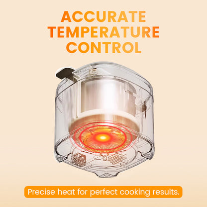 Mini Multi-Functional Egg Cooker Set with Smart Touch Panel