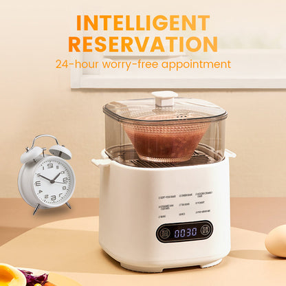 Mini Multi-Functional Egg Cooker Set with Smart Touch Panel