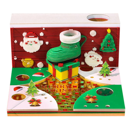Christmas 3D Paper Decoration Calendar🎄