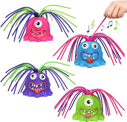 👾Hair Pulling Monster Stress Relief Toy - Stretchy Sensory Fidget Tool for Anxiety & Focus, Safe for Kids/Adults 🎯✨