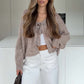 💖 Women's Cashmere Blend Bow Cardigan – Soft, Feminine & Timeless Layer for Office, Dates & Casual Days