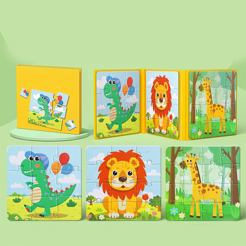 Children's Magnetic Building Book