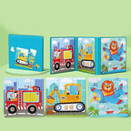 Children's Magnetic Building Book