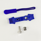 10-Piece Zipper Repair Kit - Tool-Free Installation, Multiple Colors, Quick Fix for Suitcases and Bags 🔧✨
