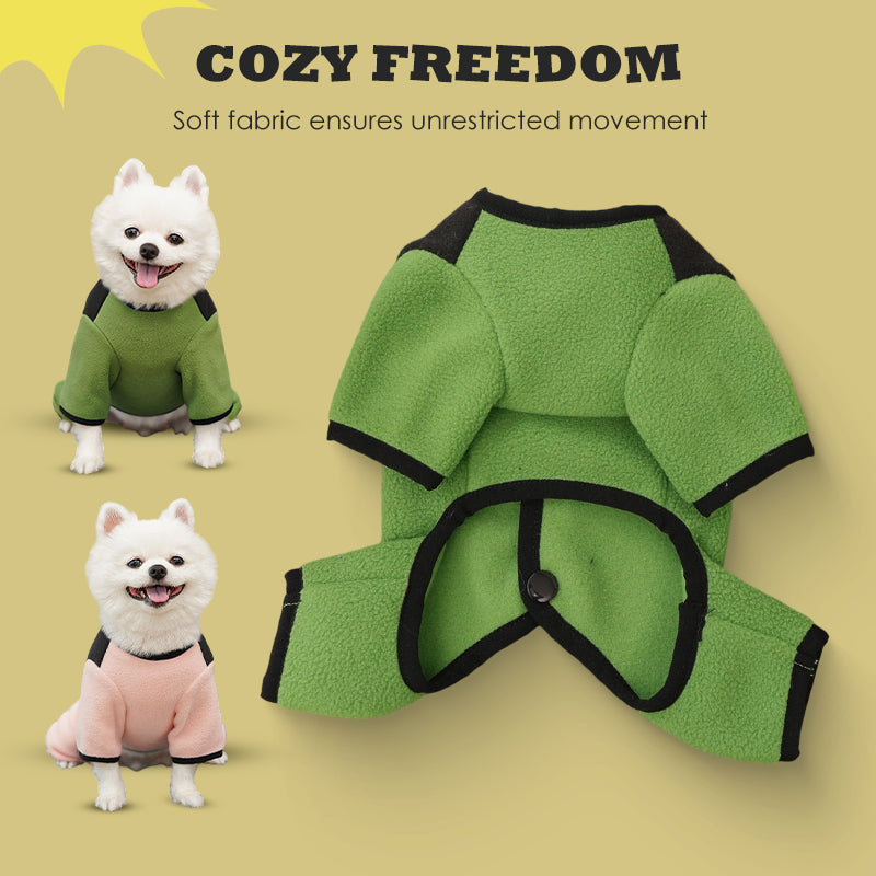Warm Four-Legged Jacket with Harness