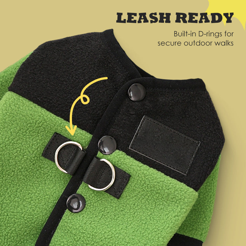 Warm Four-Legged Jacket with Harness