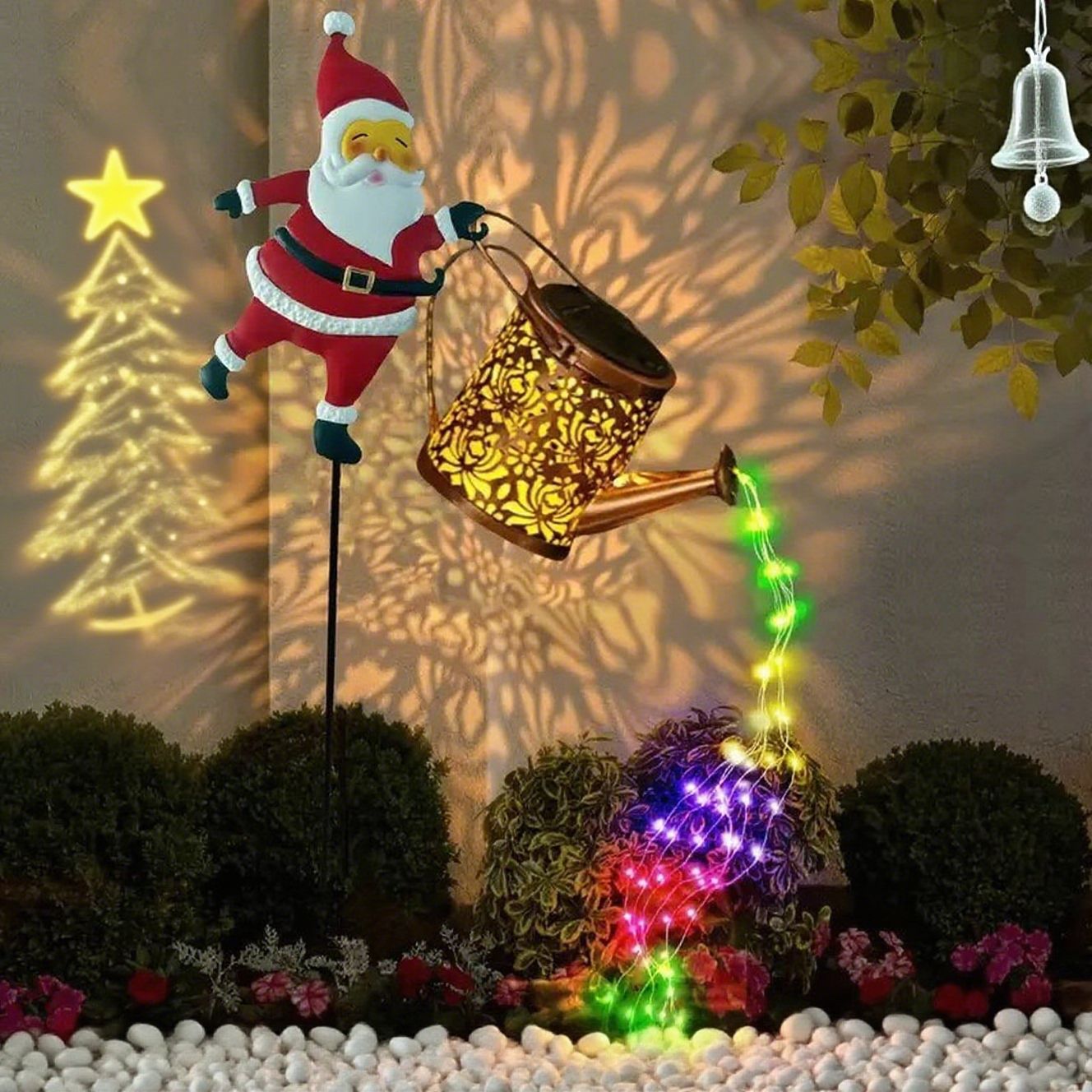 🎅Christmas Solar Kettle Light & Lantern Garden Decor Collection