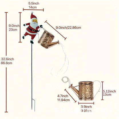 🎅Christmas Solar Kettle Light & Lantern Garden Decor Collection