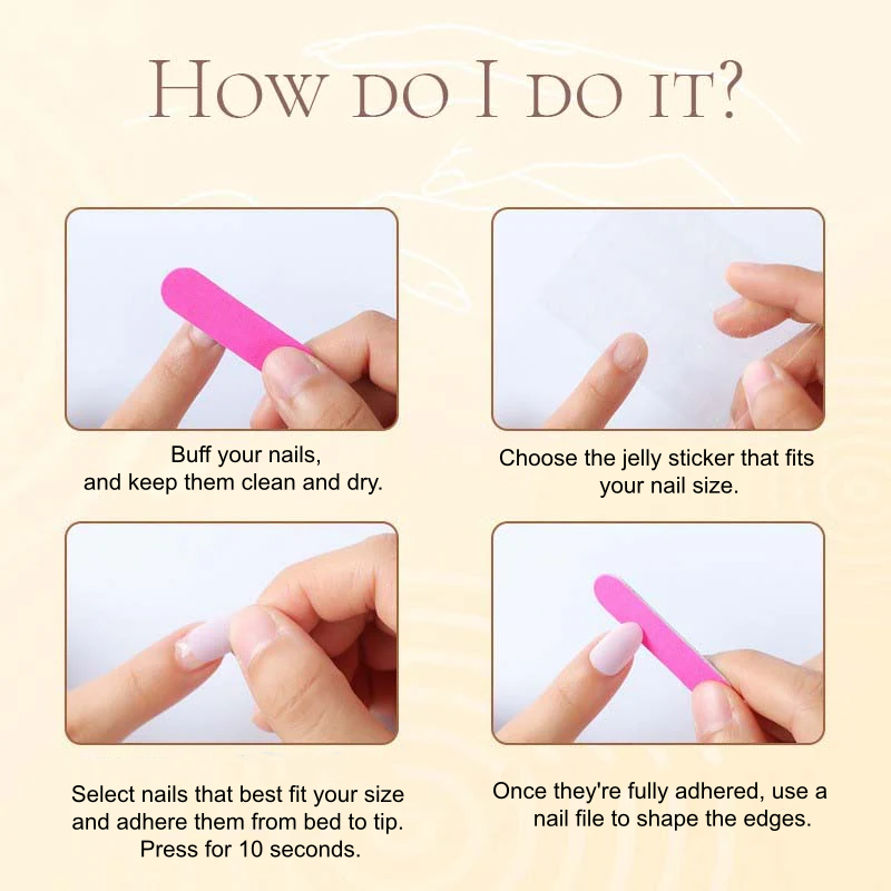 💥30 PCS Handcrafted Almond Press-On Nails Set💅