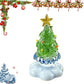 Handmade Glass Rotatable Christmas Tree Ornaments