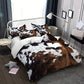 🐮🛏️ Cow Print Duvet Cover – Soft & Lightweight, Fun Design, Complete Set ✨