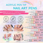 🎁Christmas Gift🎄12-Color Professional Nail Art Pen Set
