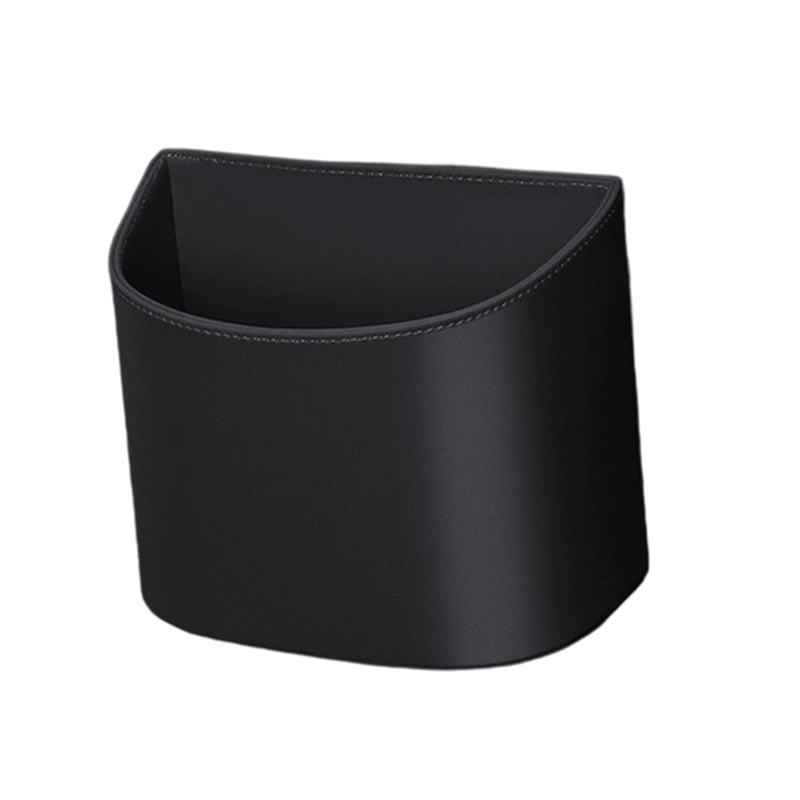 🚗🧺Clip-On PU Leather Car Cup Holder & Organizer