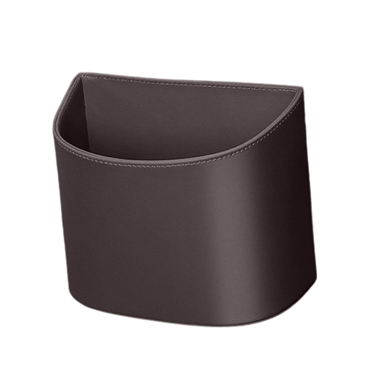 🚗🧺Clip-On PU Leather Car Cup Holder & Organizer
