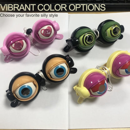 Kids Pull-String Blinking Crazy Glasses