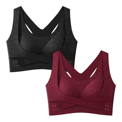 💖✨ All-Day Comfort Meets Perfect Shape! Criss-Cross Lift & Sculpt Bra👚⚡️
