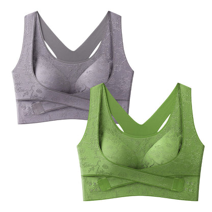 💖✨ All-Day Comfort Meets Perfect Shape! Criss-Cross Lift & Sculpt Bra👚⚡️